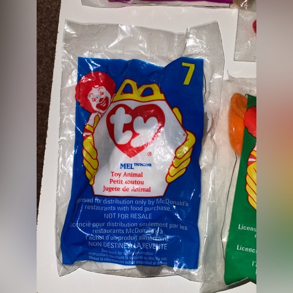 NWT TY Beanie Babies McDonald’s Happy Meal Toy Lot - Picture 5 of 8